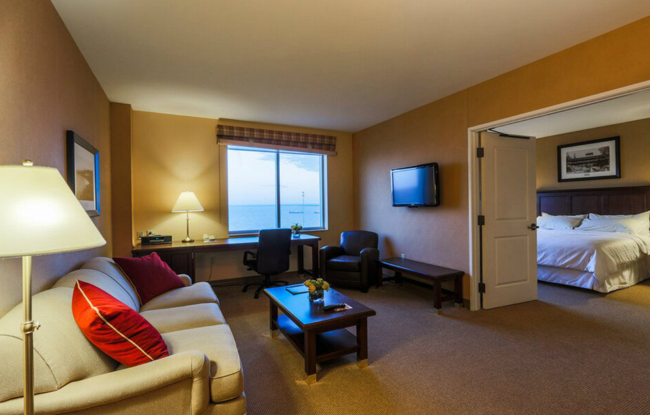 Sheraton Duluth Hotel Exterior foto